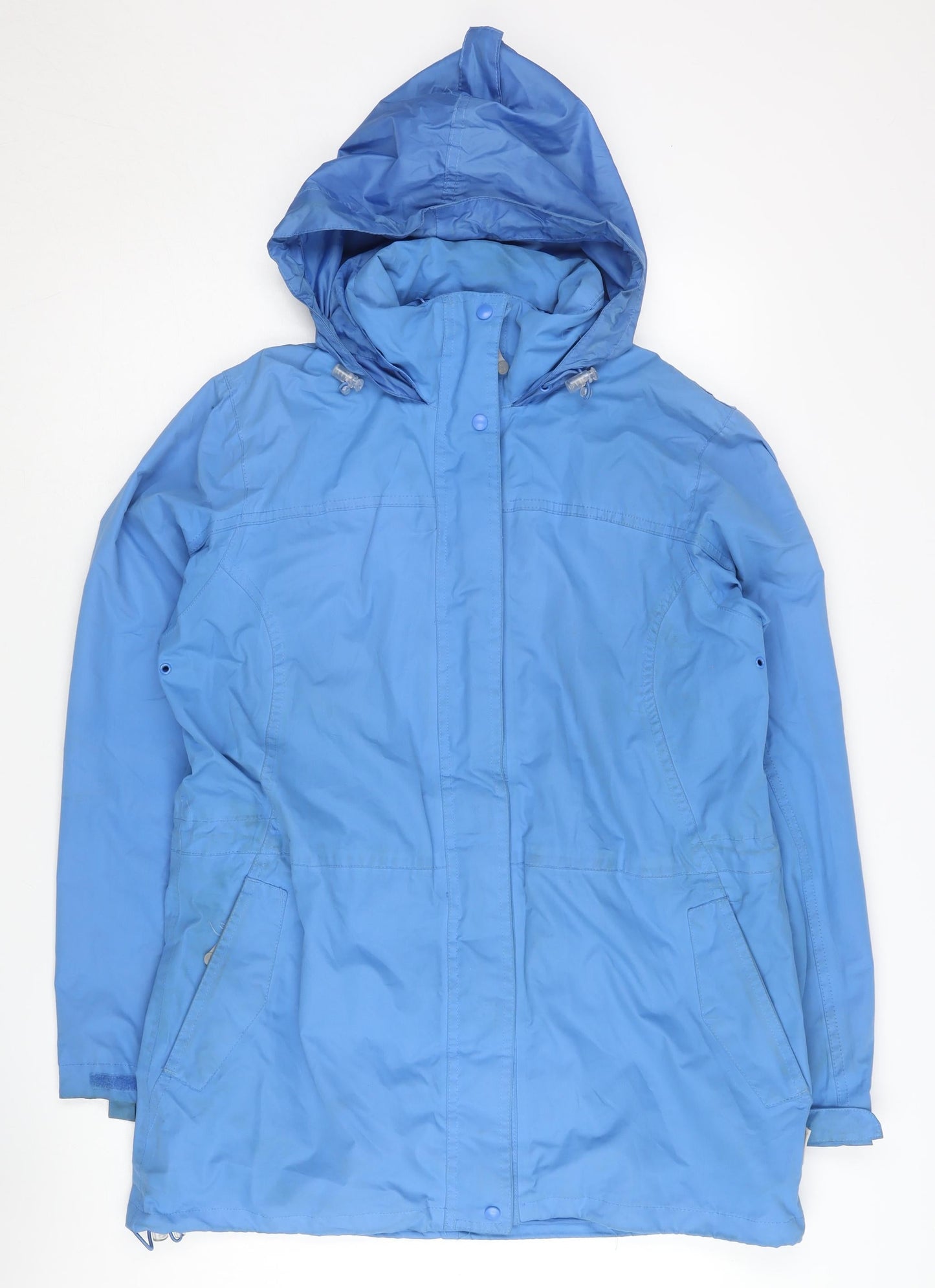 Regatta Women's Blue Waterproof Hooded Anorak Jacket Size 12