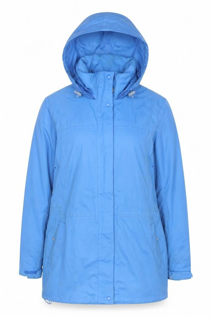 Regatta Women's Blue Waterproof Hooded Anorak Jacket Size 12