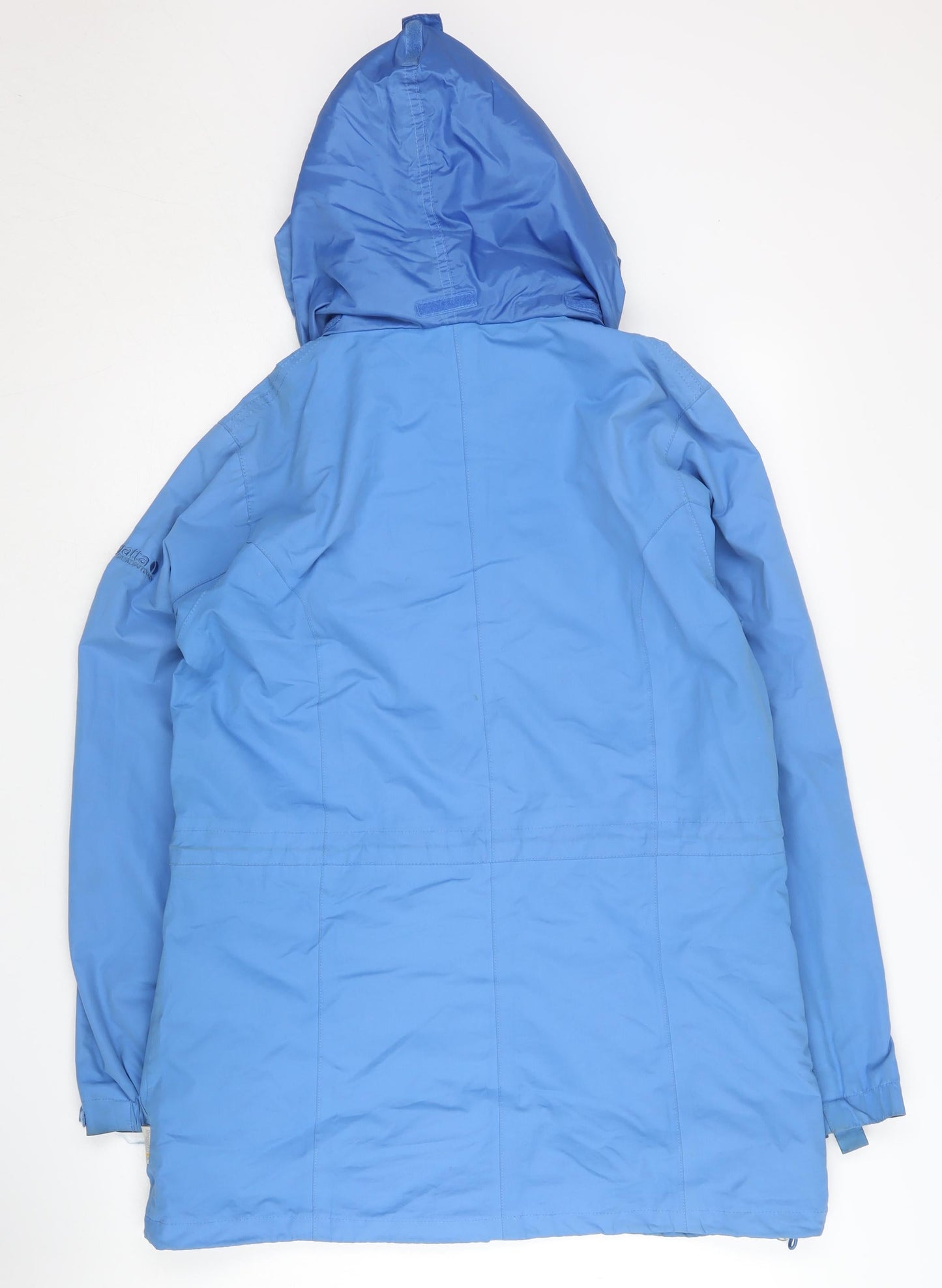 Regatta Women's Blue Waterproof Hooded Anorak Jacket Size 12