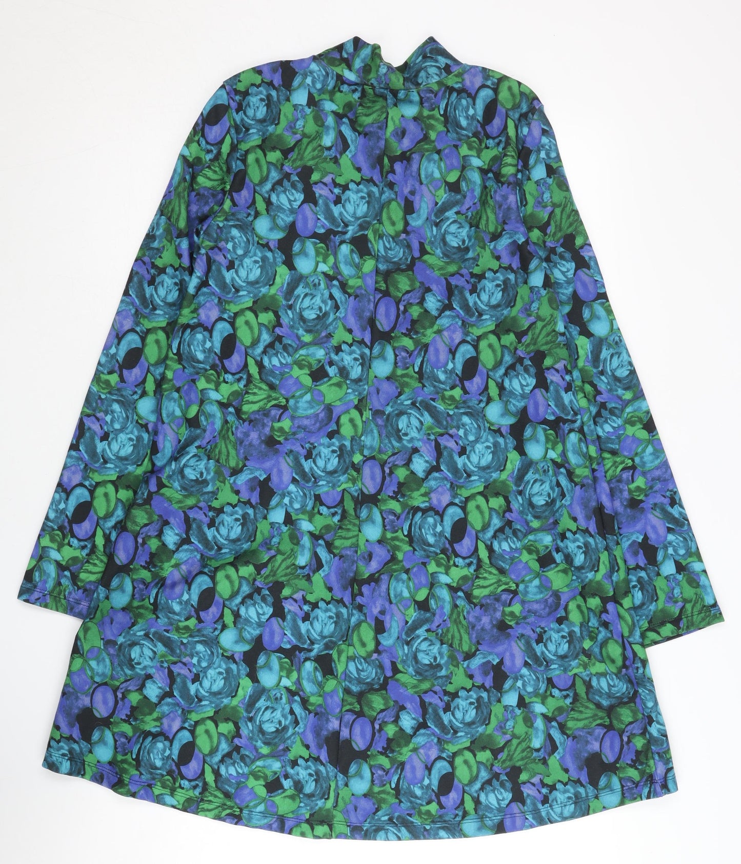 ZARA Women's Multicoloured Floral Dress Size 8