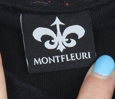 Montfleuri Mens Black S Pullover Sweatshirt