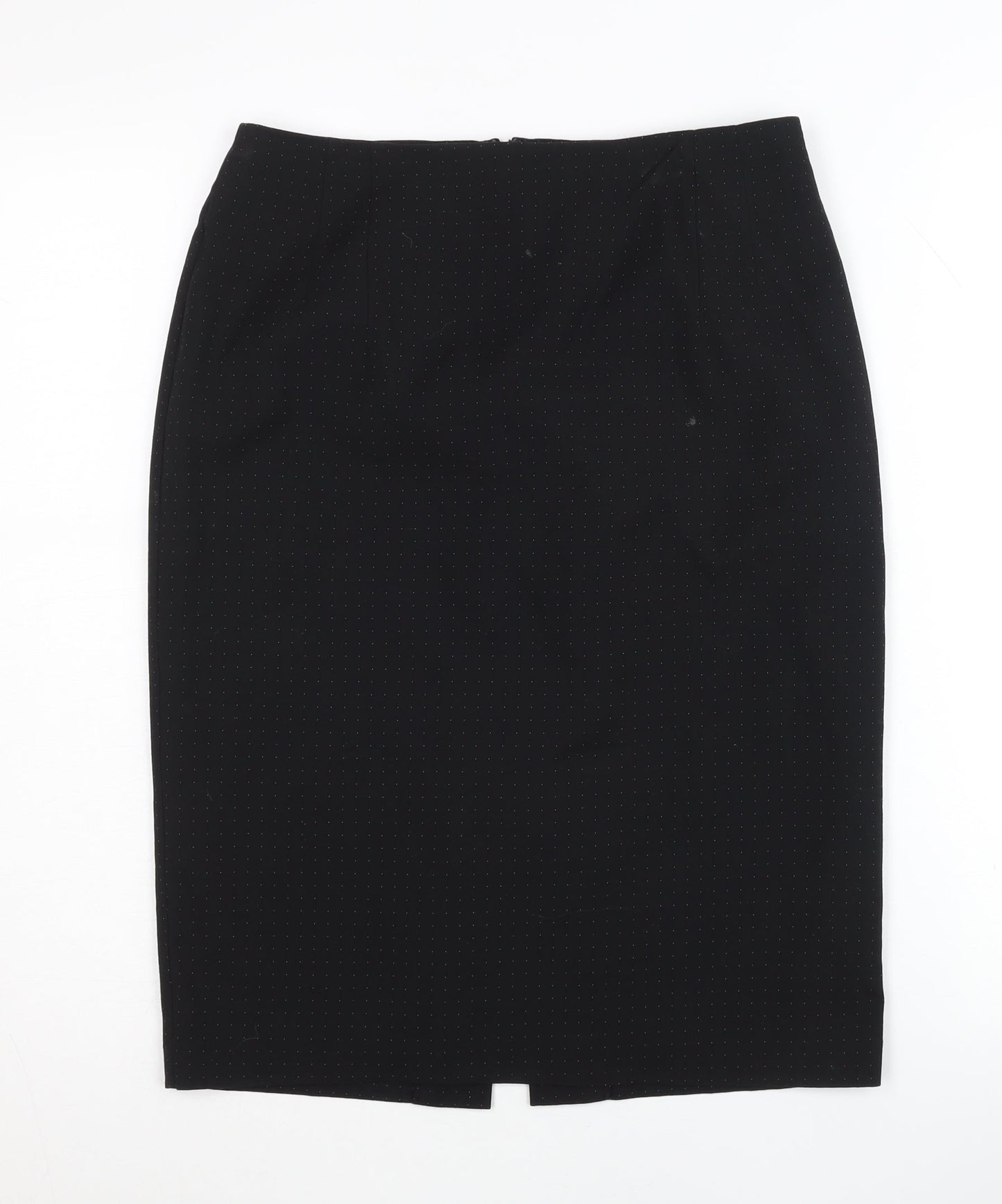 Warehouse Women's Black Midi Pencil Skirt - Size 10