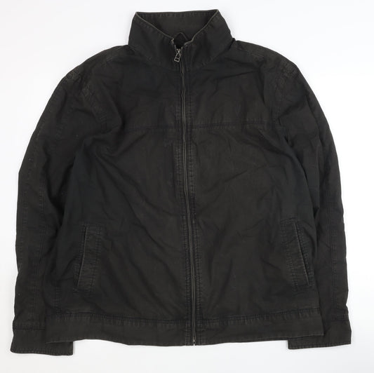 Marks and Spencer Black Men's XL Cotton Jacket