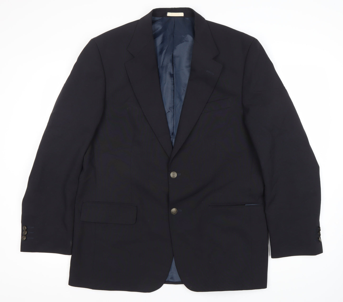 Greenwoods Men's Blue 42 Suit Jacket, Elegant Formal Wear