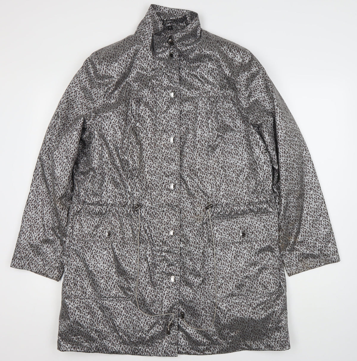 Four Seasons Women's Animal Print Rain Coat M