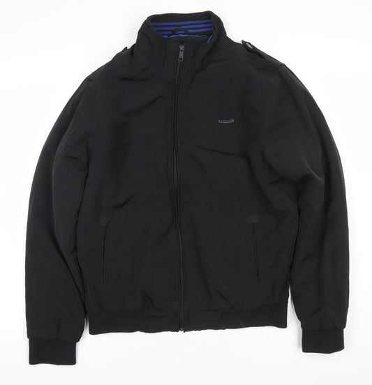 Red Tape Men's Black Basic Jacket M
