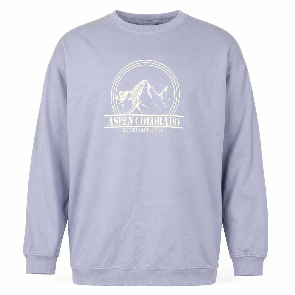 ASOS Design Women's Blue Pullover Sweatshirt - Size 16