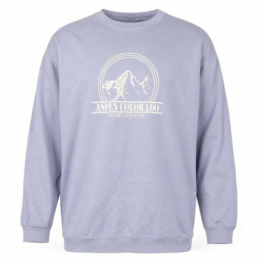 ASOS Design Women's Blue Pullover Sweatshirt - Size 16