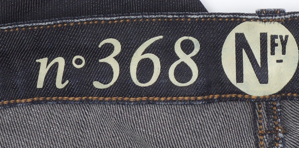 N°368 NFY Men's Blue Straight Jeans Size 27