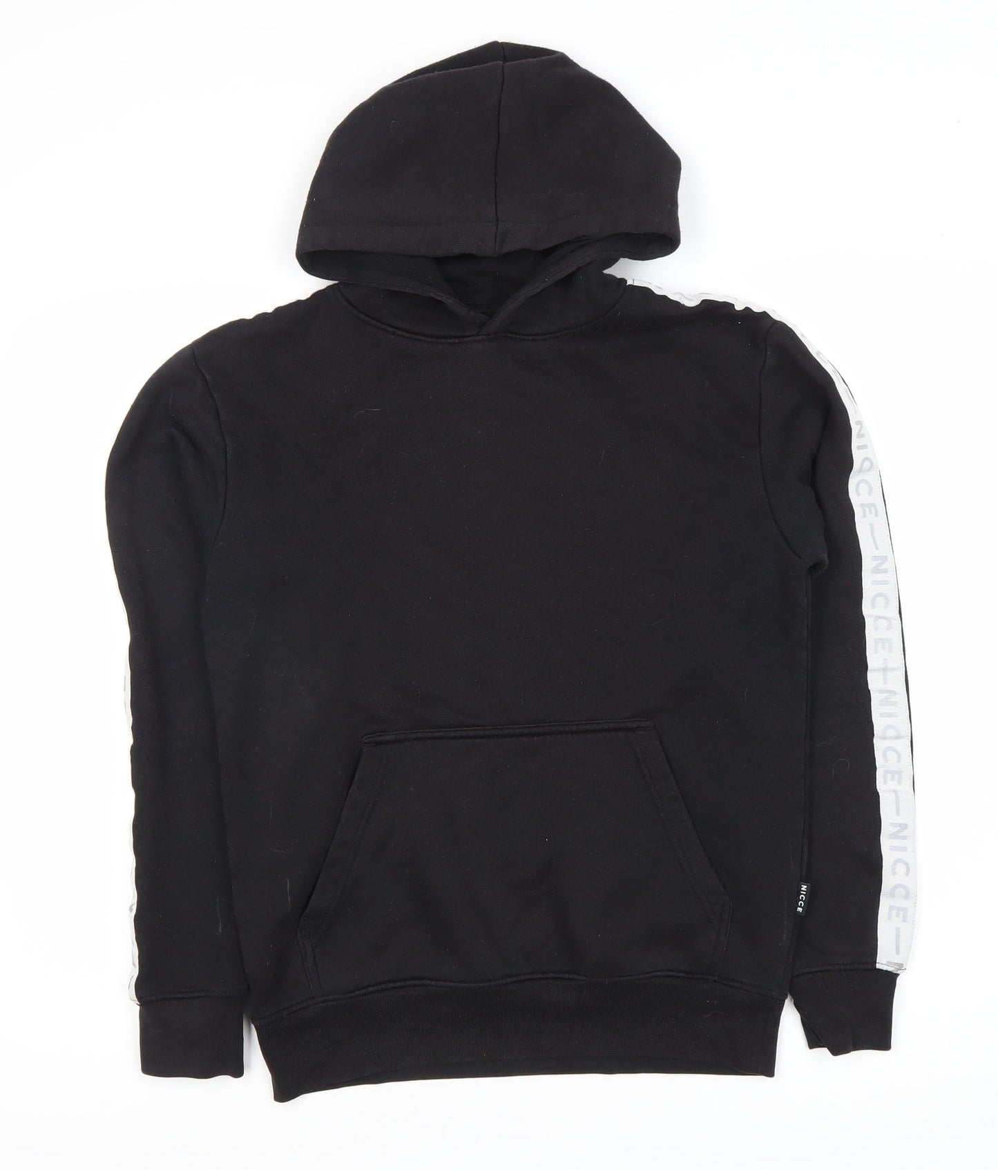 NICCE Men's Black Pullover Hoodie XS