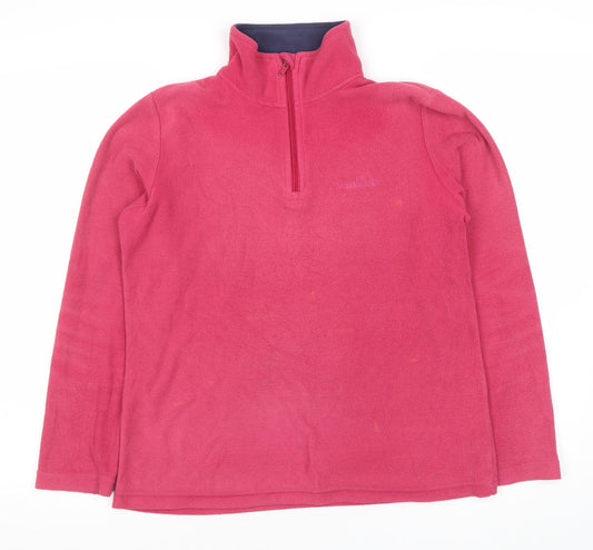 Freedom Trail Women's Pink Fleece Sweatshirt Size 8