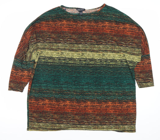 Saloos Women's Multicoloured 3/4 Sleeve Top
