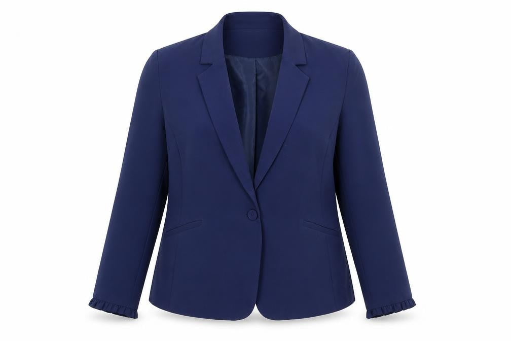 Oasis Women's Blue Blazer Size 16 One-Button