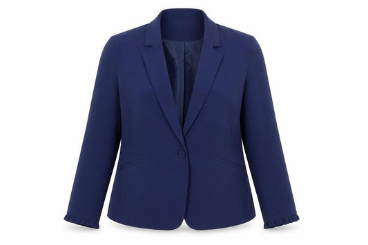Oasis Women's Blue Blazer Size 16 One-Button