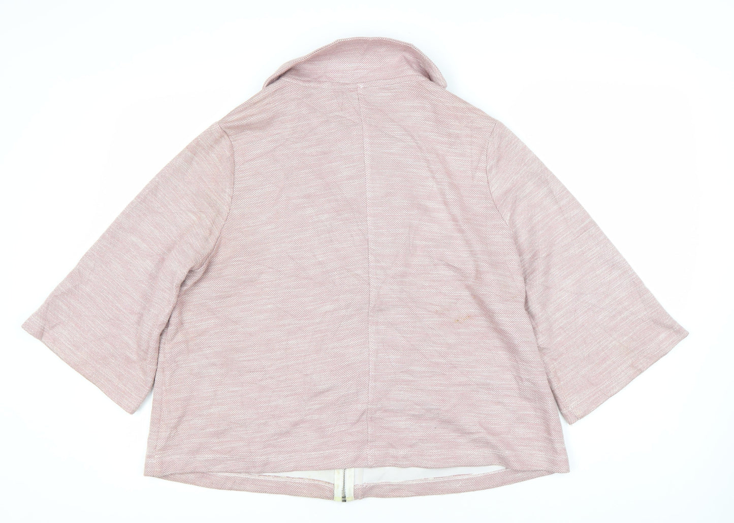 Simply Be Women's Pink Relaxed Jacket Size 18