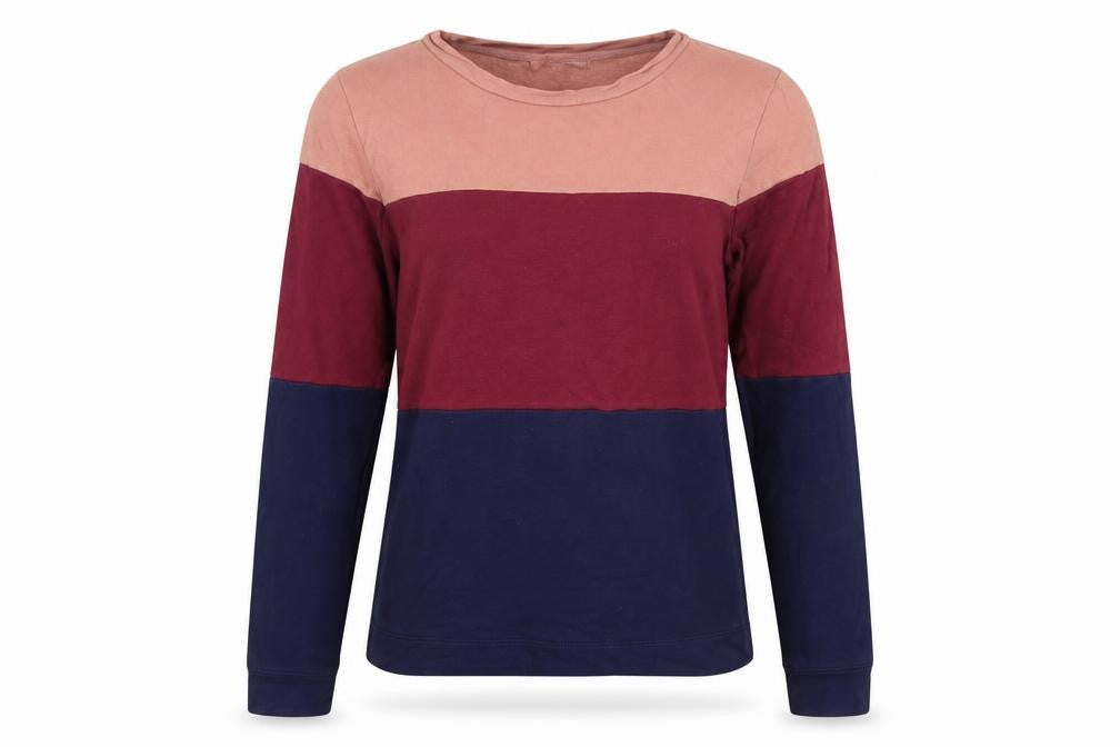 Oasis Women's Multicoloured Colourblock T-Shirt - Size S