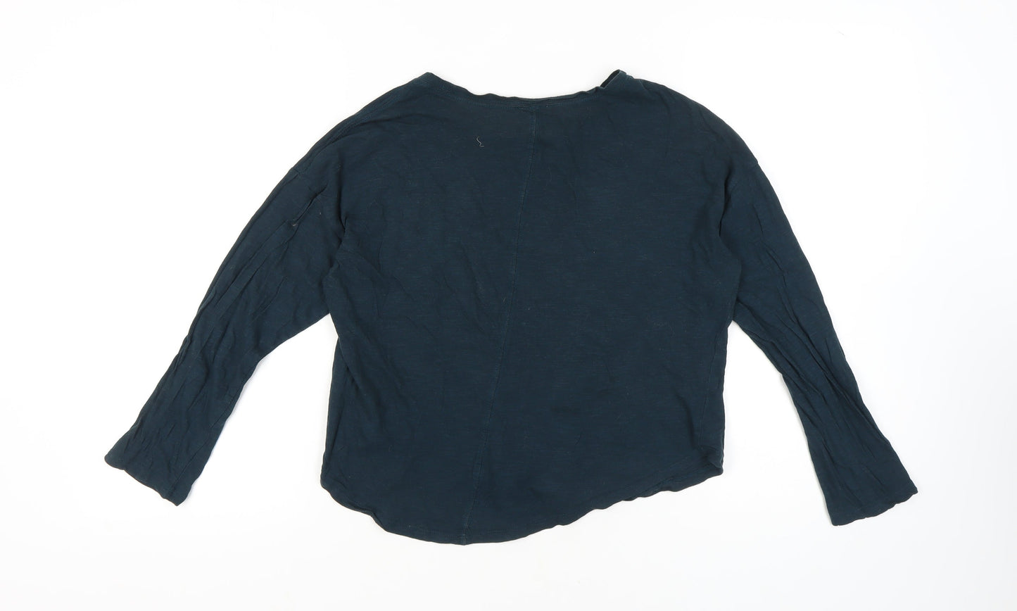 Jigsaw Women's Blue XS Long Sleeve T-Shirt