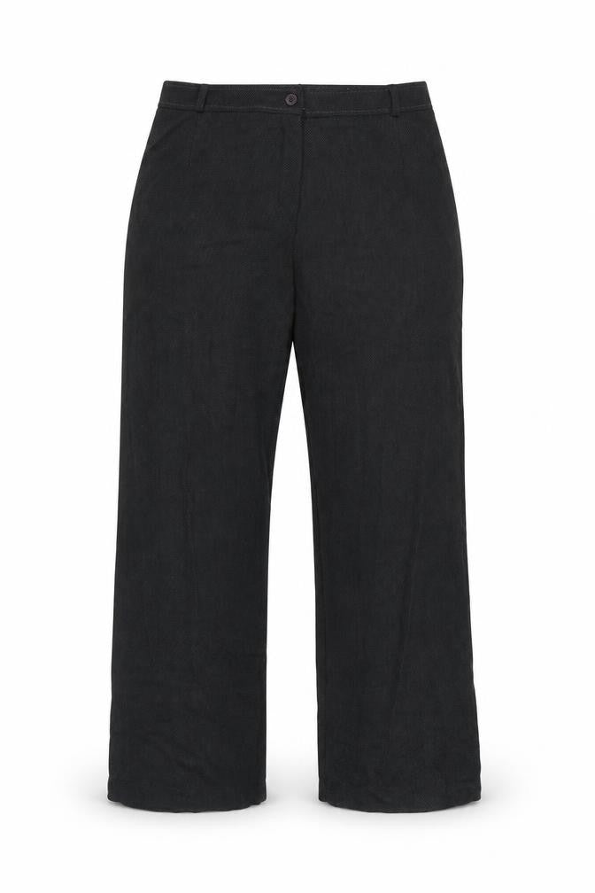 Klass Women's Black Wide-Leg Trousers Size 14