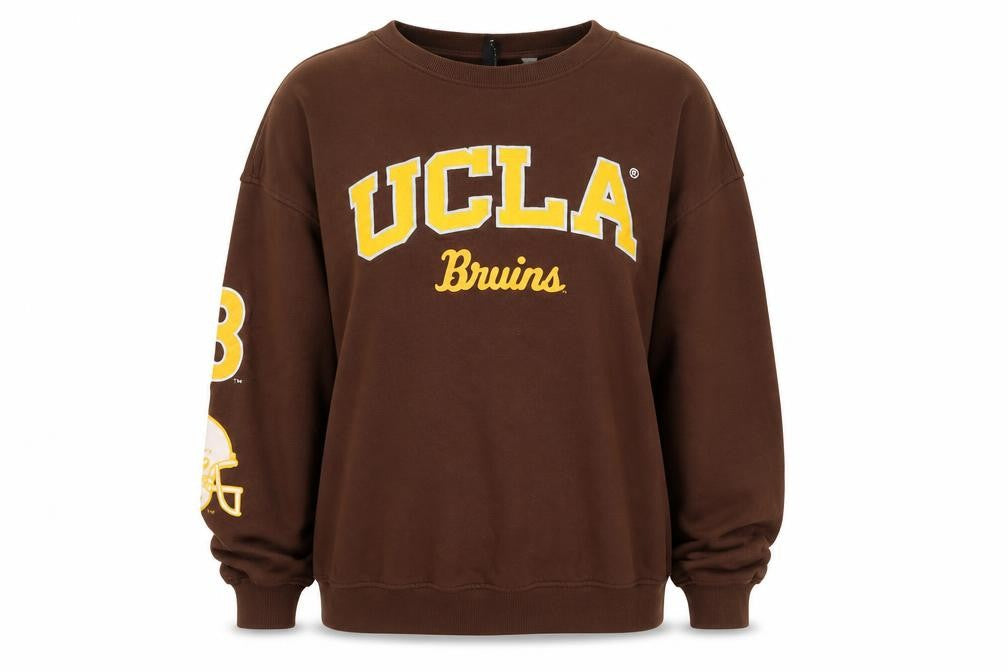 H&M Unisex Brown UCLA Sweatshirt M Pull-Over