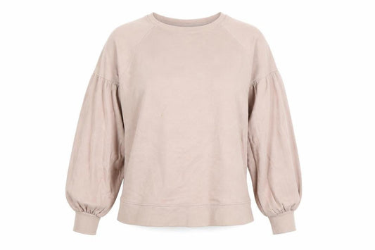 AND/OR Women's Beige Pullover Sweatshirt Size 8