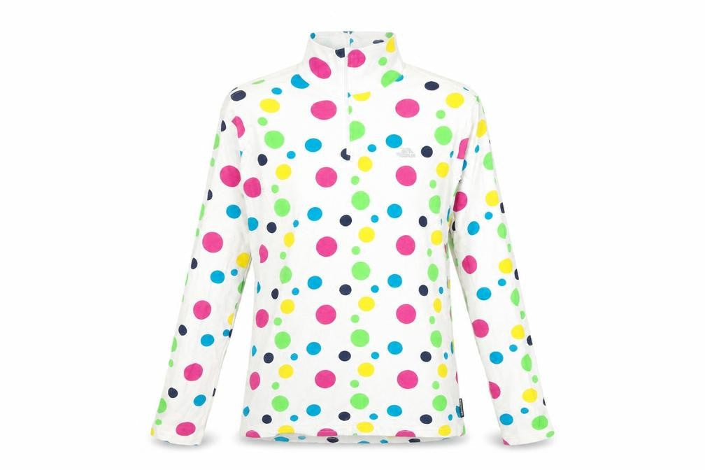 Trespass Girls Multicoloured Polka Dot Long Sleeve T-Shirt Size 11