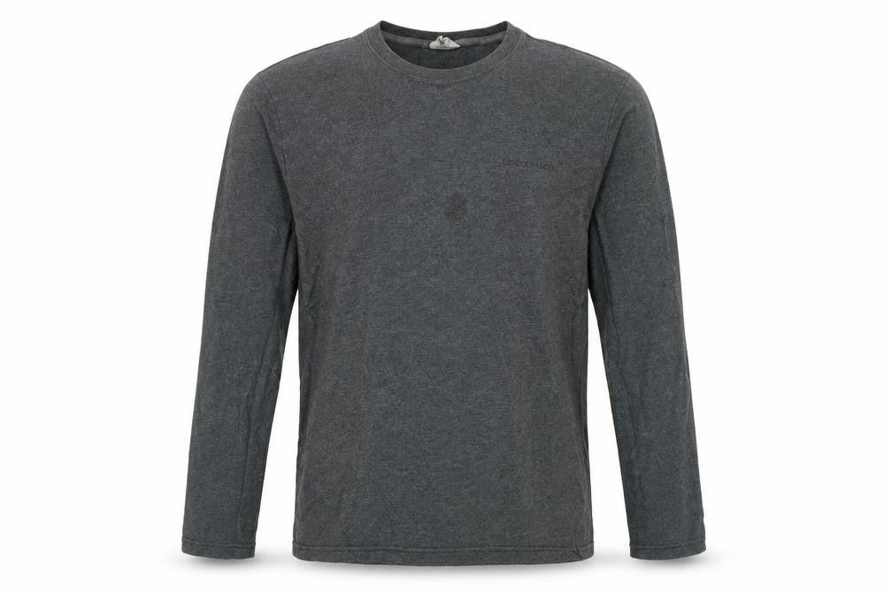 Calvin Klein Men's Grey Long Sleeve T-Shirt, Size M