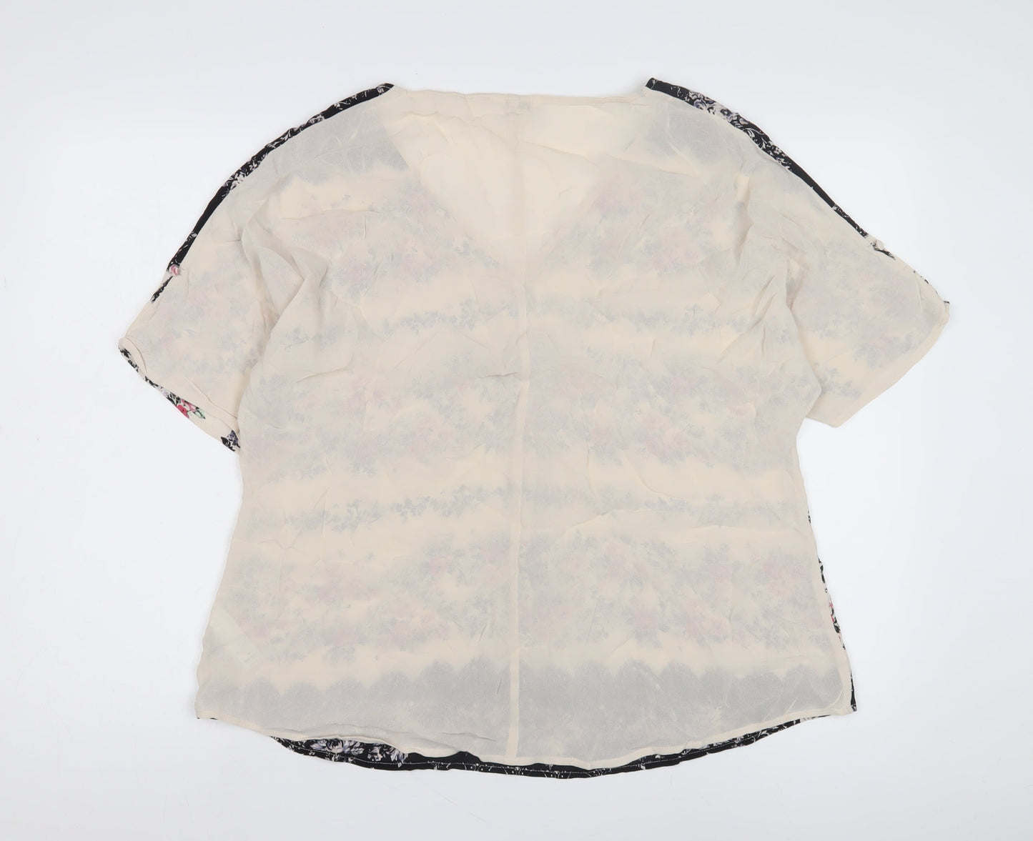 Monsoon Women's Multicoloured Floral Top Size 8