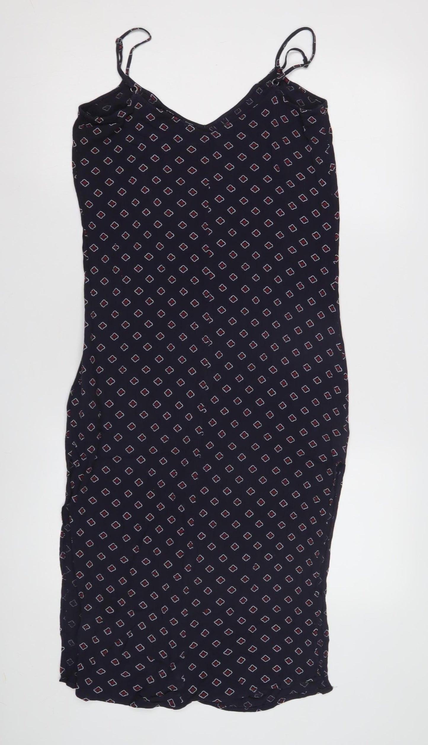 Marks & Spencer Women's Multicoloured V-Neck Slip Dress