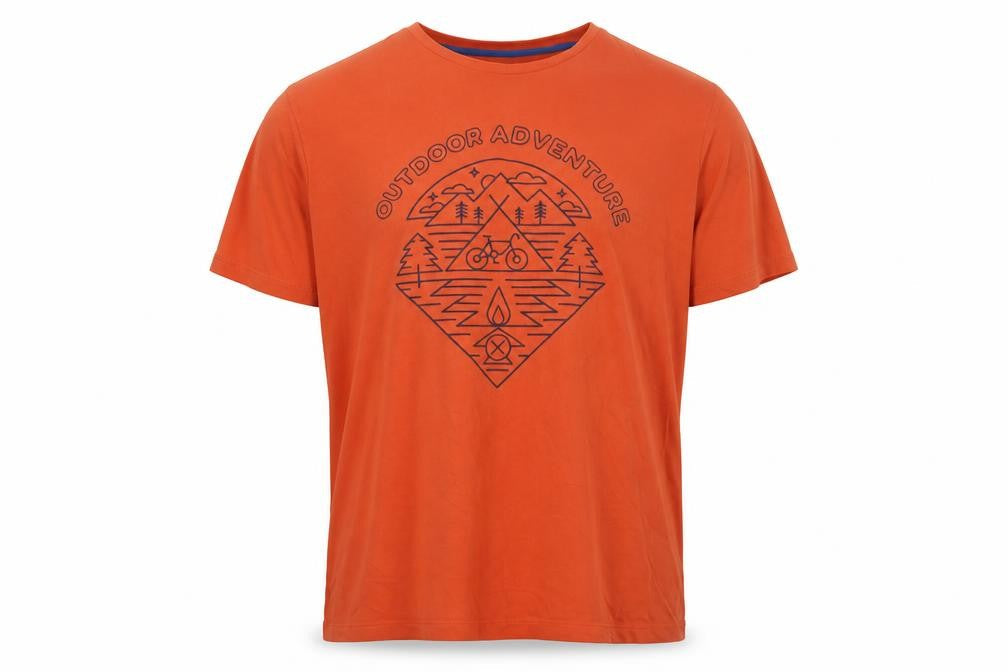 Marks & Spencer Men's Orange Outdoor XL T-Shirt