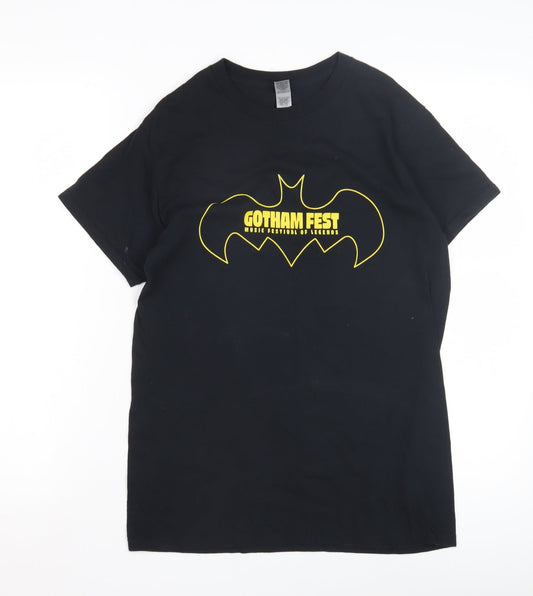 Gildan Batman Music Fest Men’s Black T-Shirt S
