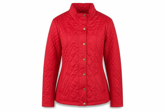 Merona Women's Red Quilted Jacket XL