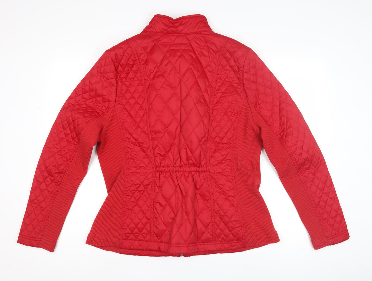 Merona Women's Red Quilted Jacket XL