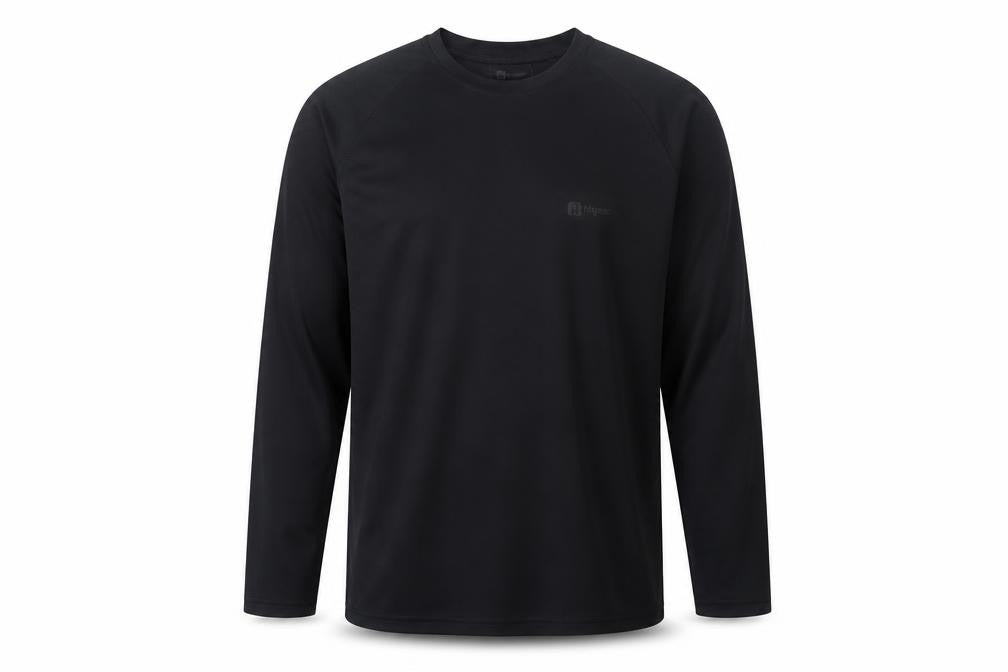 Hi Gear Men's Black XL Long Sleeve Active Top