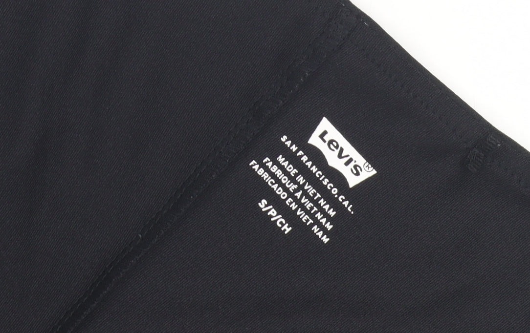 Levi's Women's Black Bodysuit, Size S, Scoop Neck