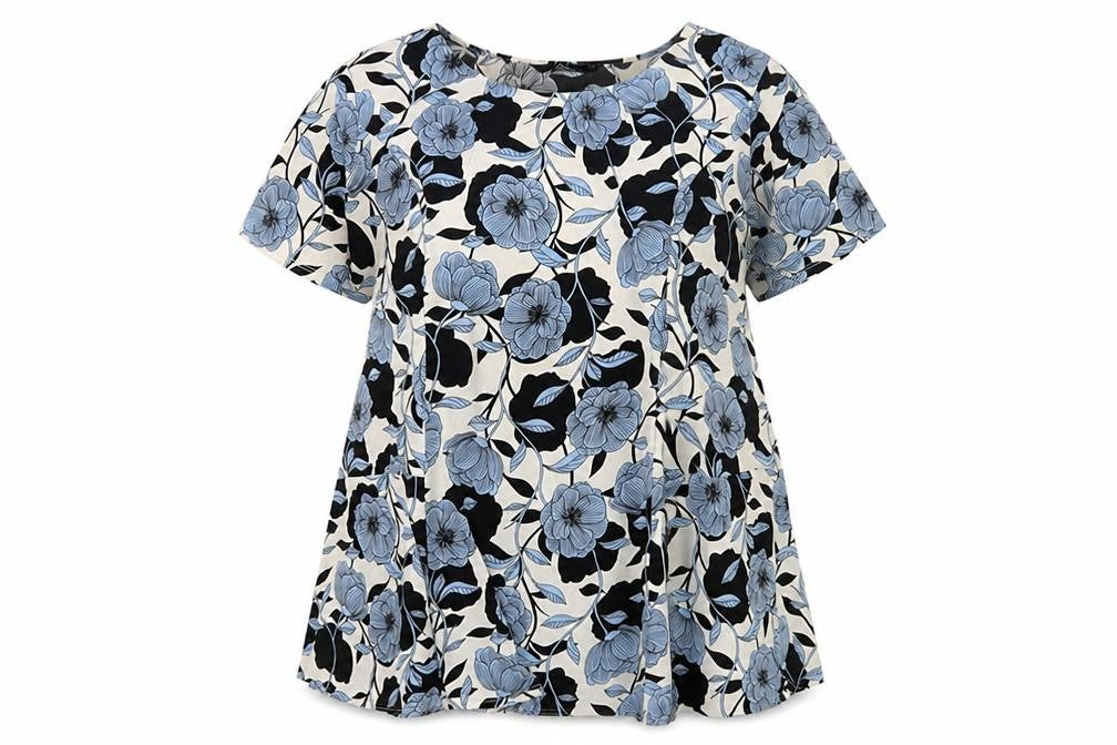 Bon Collection Women's Multicoloured Floral Top