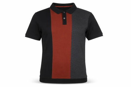 Next Men's Multicoloured Polo Shirt M Colourblock