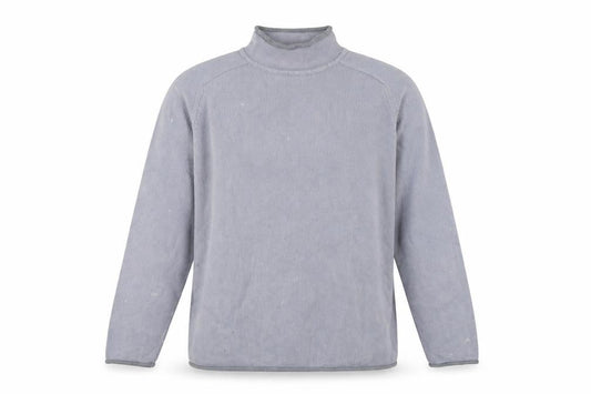 Next Men's XL Grey Pullover Jumper, Casual High Neck