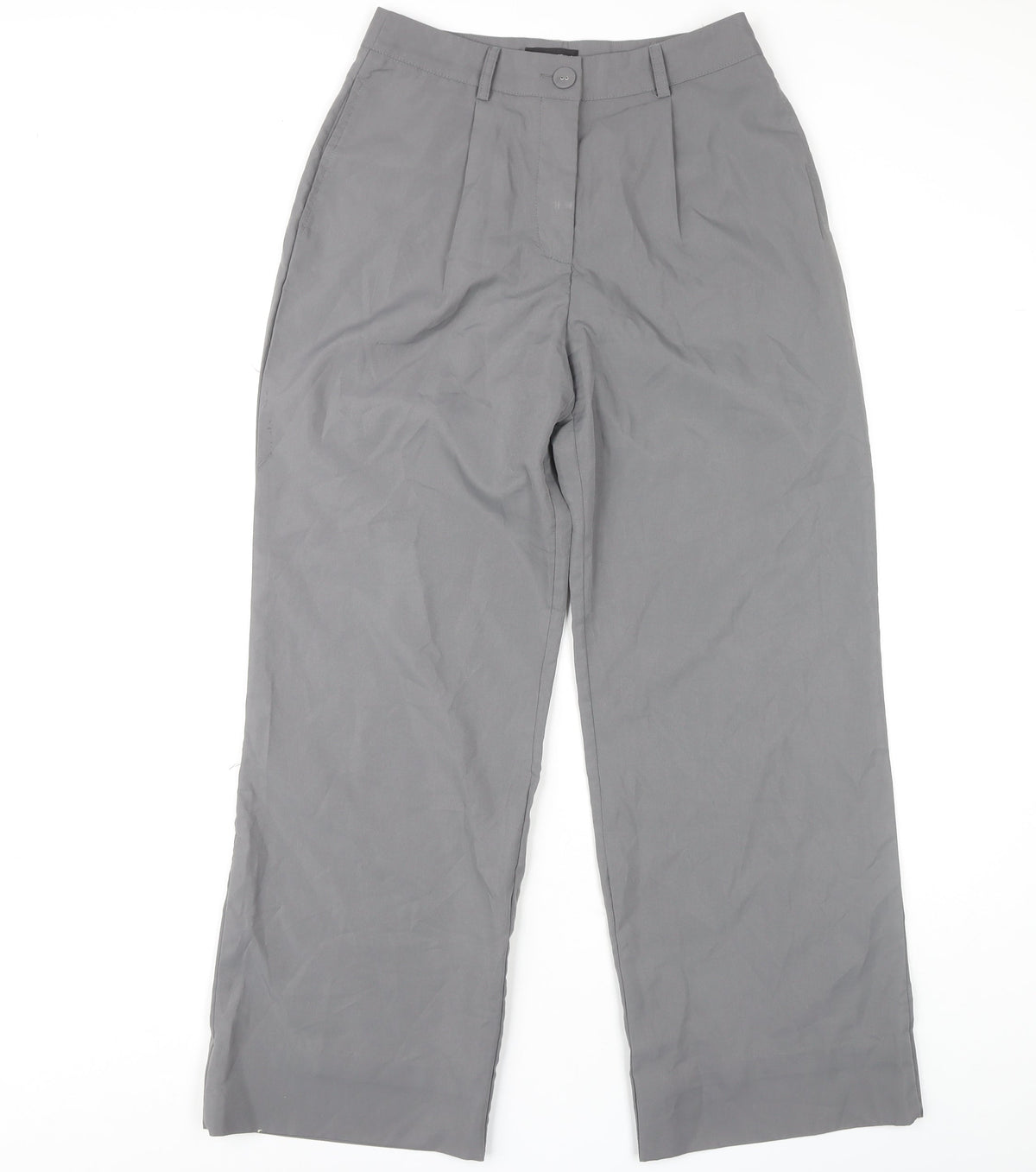 PrettyLittleThing Women's Grey Trousers, Size 8