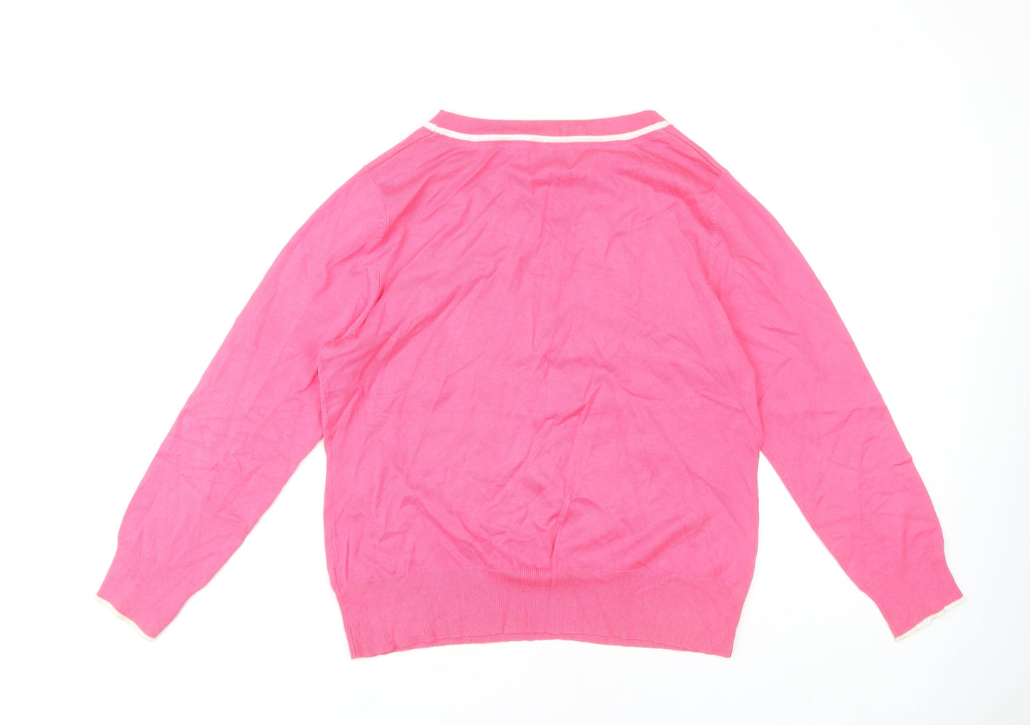 M&Co Women's Pink Pullover Jumper Size 20