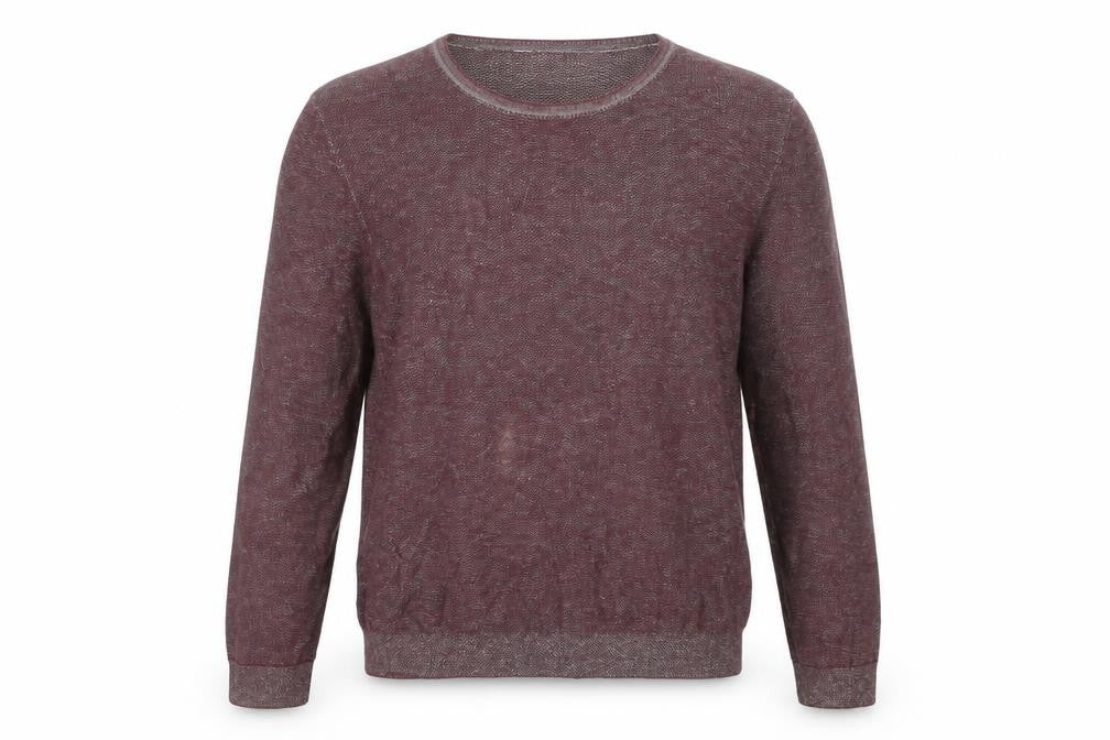 Massimo Dutti Men's Purple L Pullover Jumper