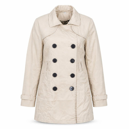 H&M Women's Beige Trench Coat Size 12