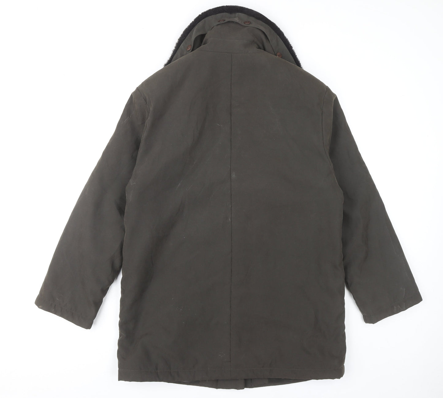 Berkertex Women's Green Mid-Length Coat Size 10-12