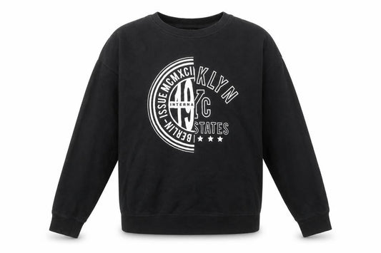 New Look Women's Black Pullover Sweatshirt Size 14