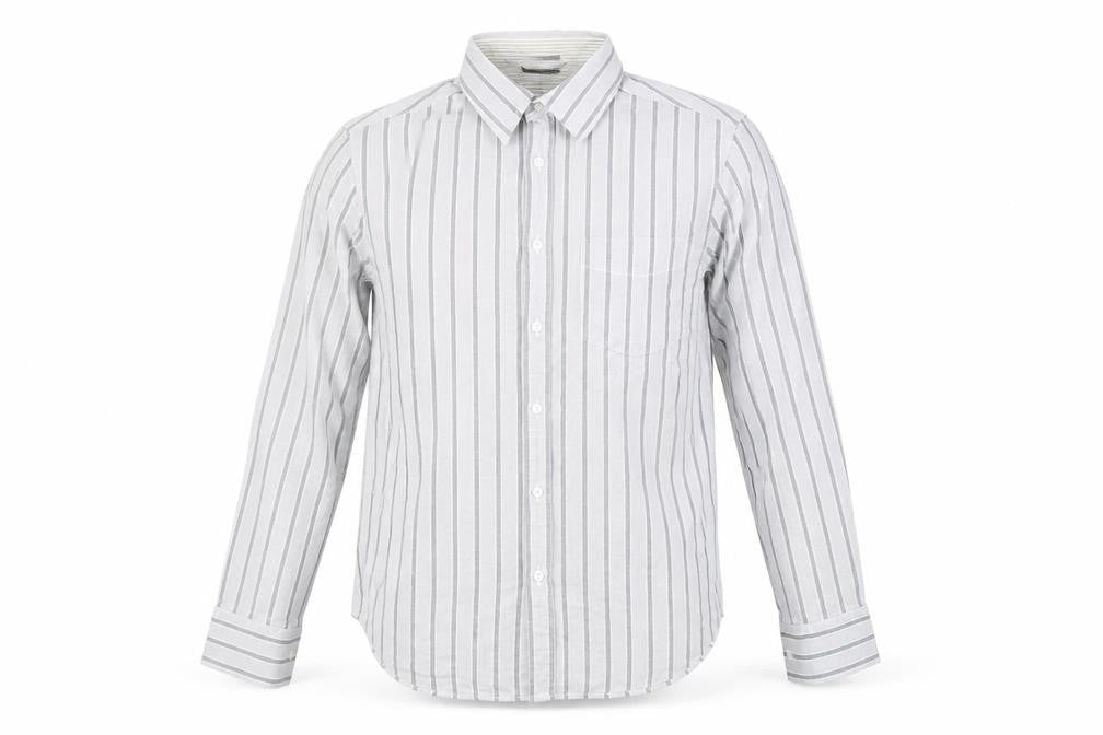 Marks & Spencer Men's Striped Button-Up Shirt S