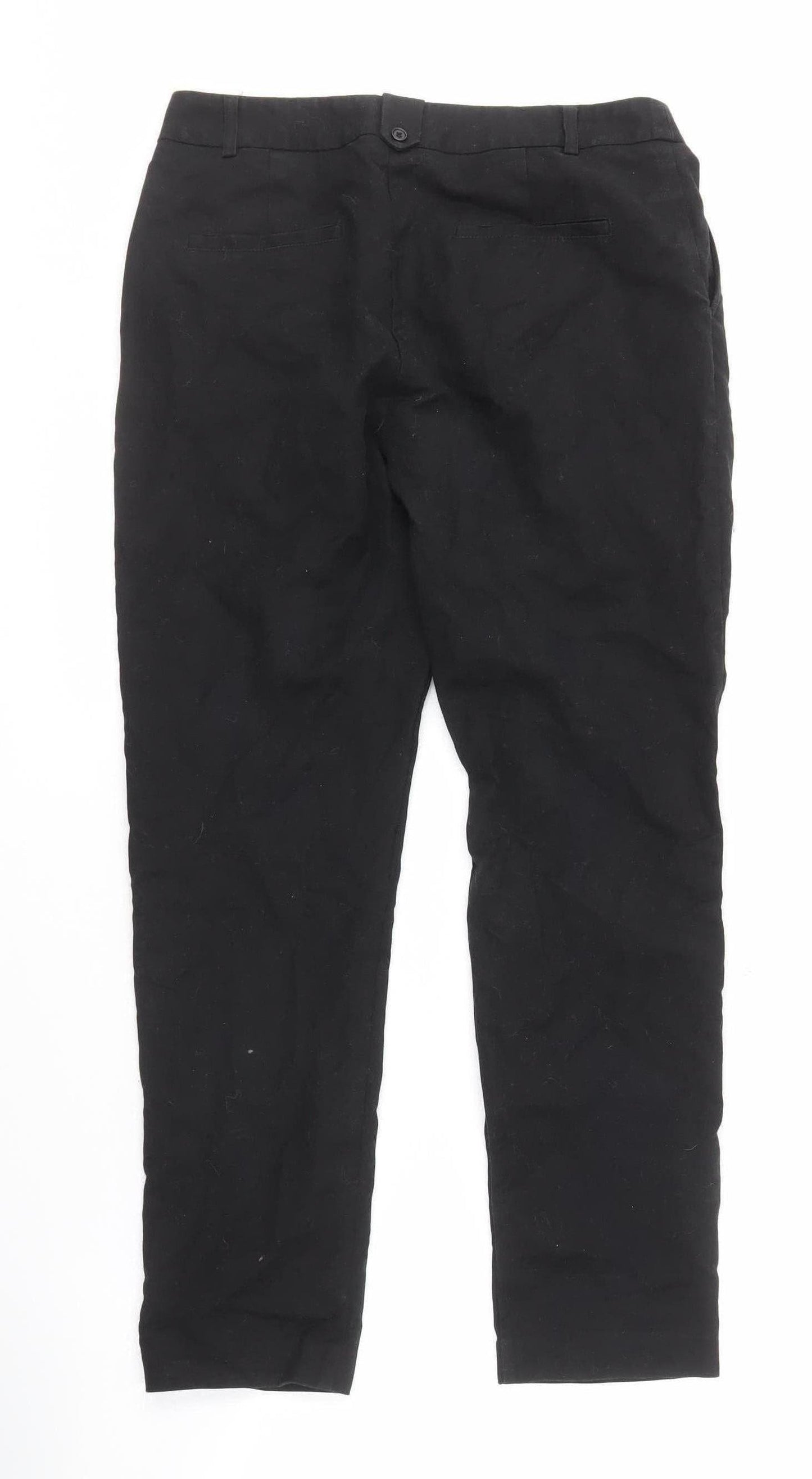 Oasis Women's Black Slim Trousers Size 10