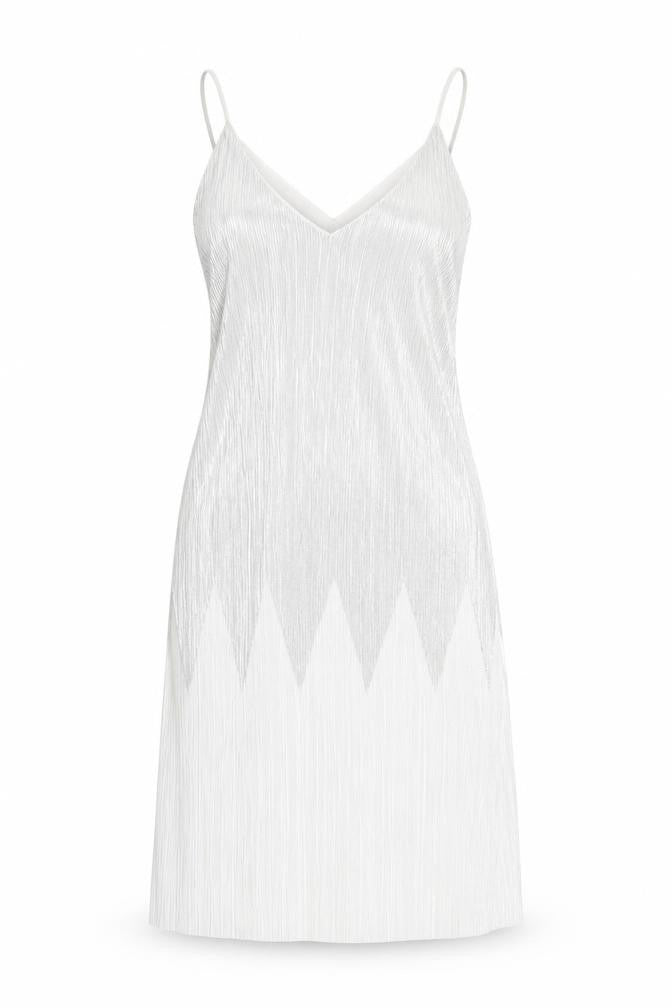 River Island Women’s Silver Slip Dress Size 10