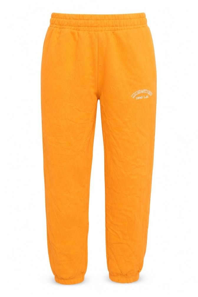 Zara Women's Orange Jogger Trousers, Size S, Cotton