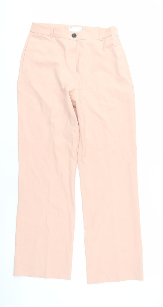 ASOS Women’s Pink Straight Trousers Size 10