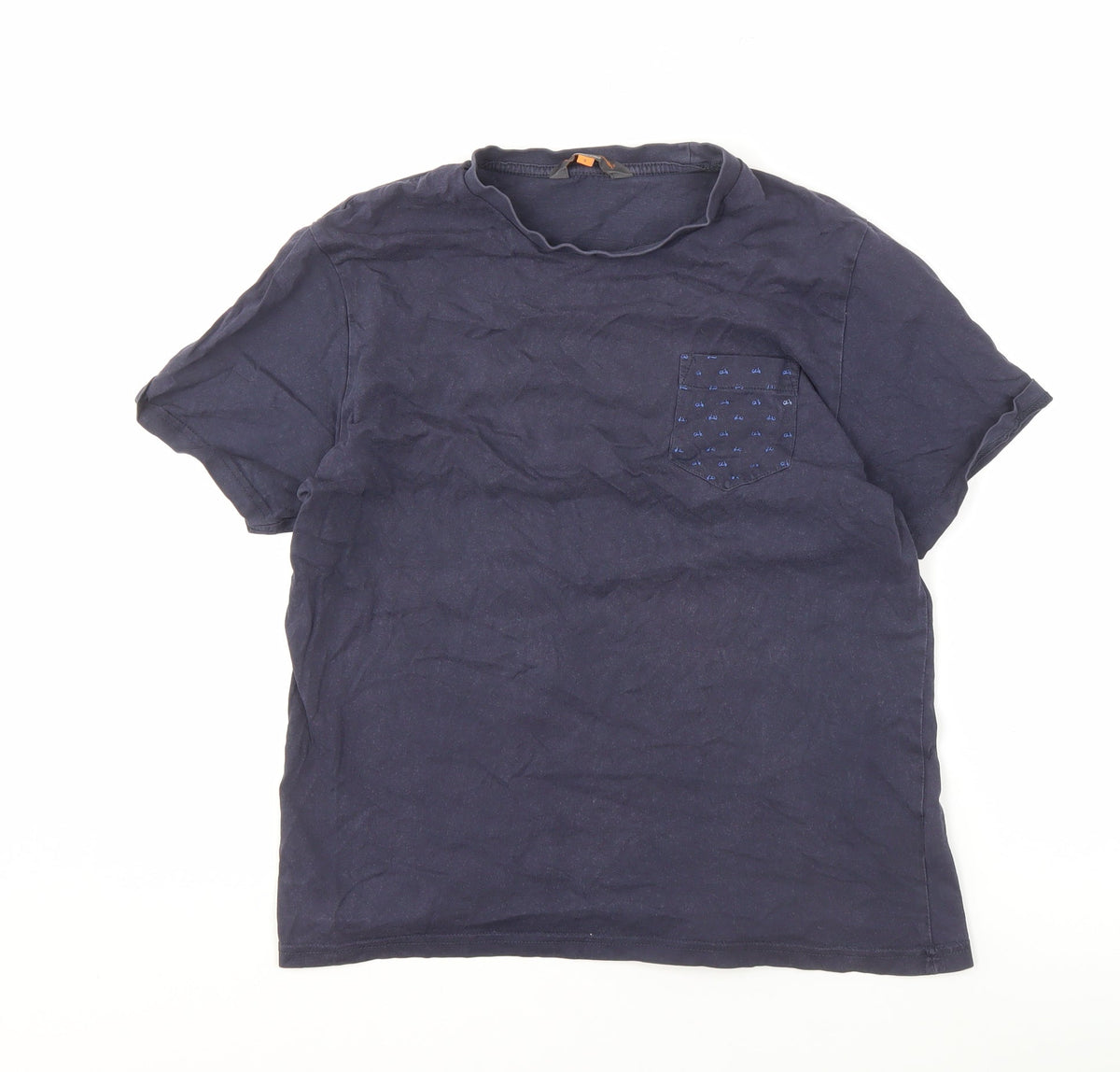 Ben Sherman Men's Blue crew Neck T-shirt,size Small.