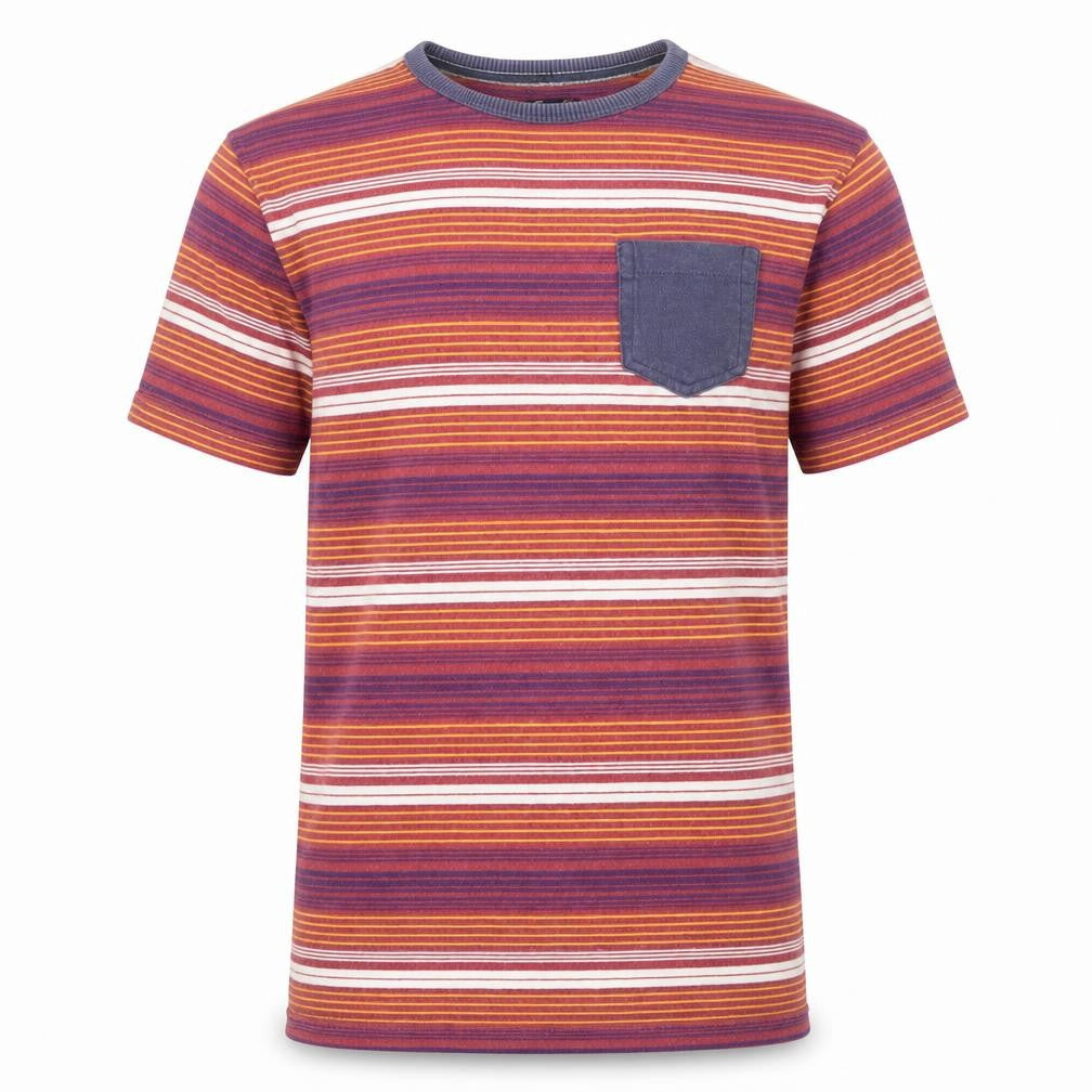 Next Men's Striped Crew Neck T-Shirt, Small, Multicoloured
